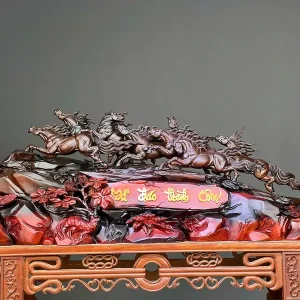 MÃ ĐÁO THÀNH CÔNG GỖ TRẮC VIỆT 114x40x26CM - Ảnh 3