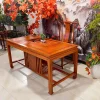 BỘ BÀN LÀM VIỆC GỖ HƯƠNG ĐÁ