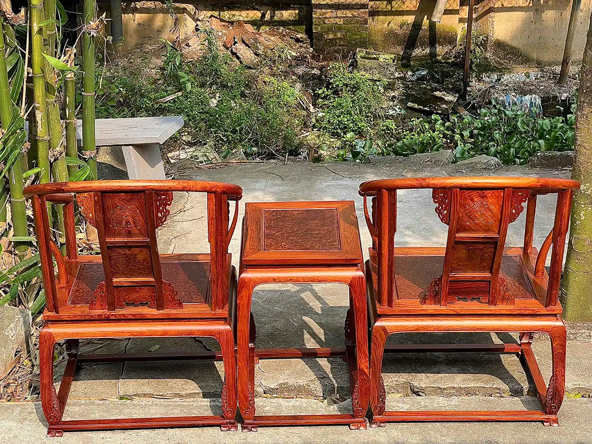 BỘ GHÊ MINH ĐẾ GỖ NU NGỌC AM - Ảnh 2