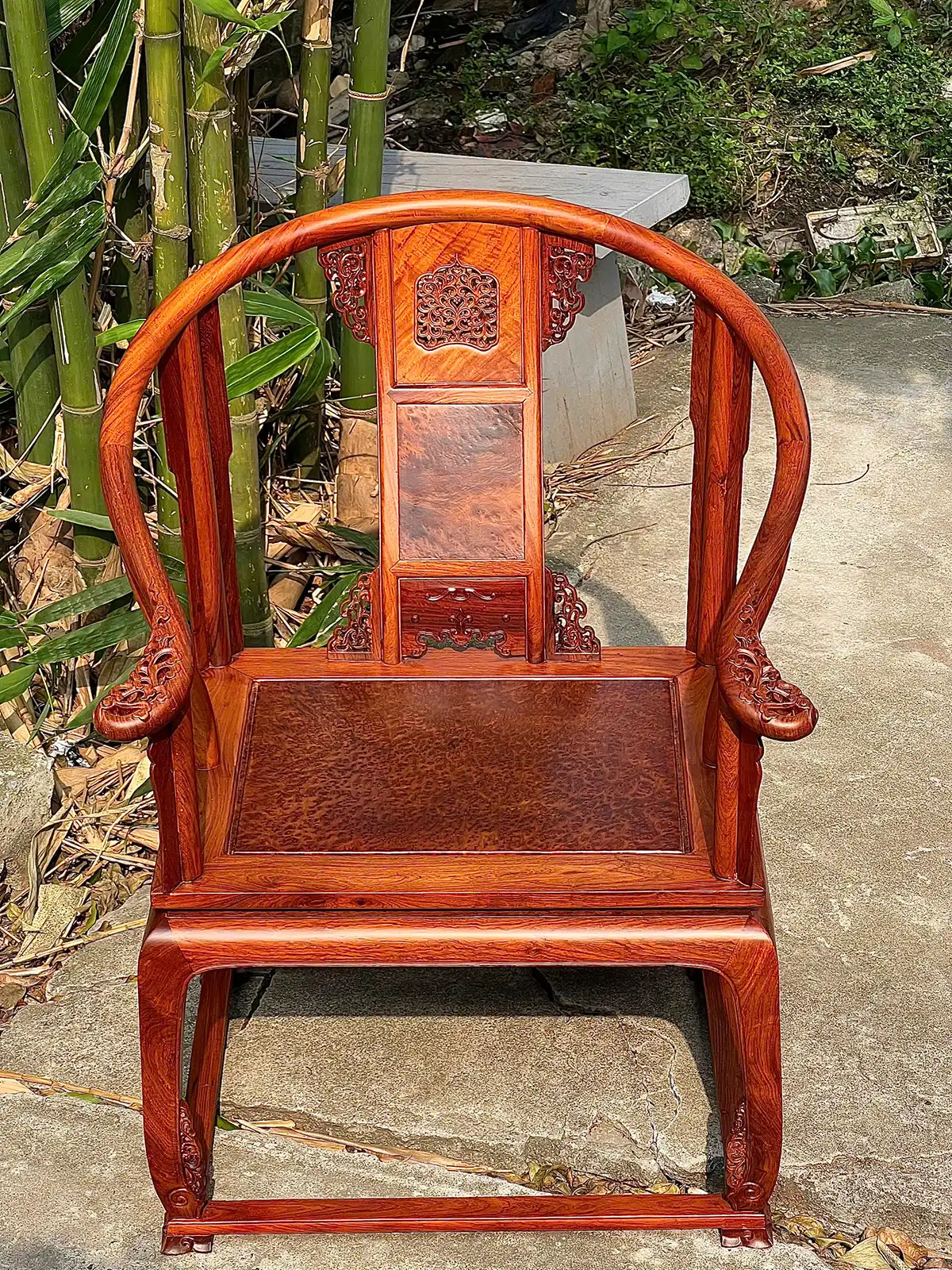 BỘ GHÊ MINH ĐẾ GỖ NU NGỌC AM - Ảnh 5