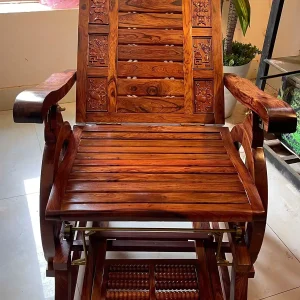 GHẾ ĐU ĐƯA GỖ CẨM - ĐẲNG CẤP NGƯỜI SÀNH GỖ - Ảnh 3