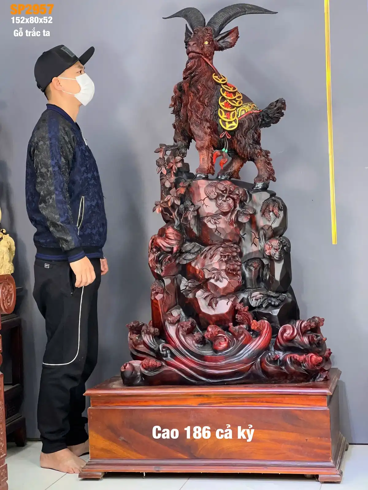 NHẤT DƯƠNG KHAI THÁI GỖ TRẮC C152N80S52