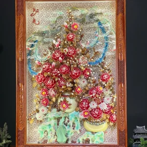 TRANH SONG BÌNH PHƯỢNG VŨ